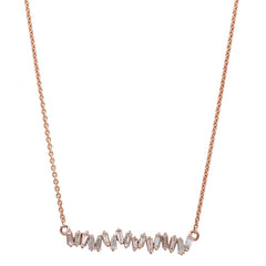 Baguette Bar Necklace 