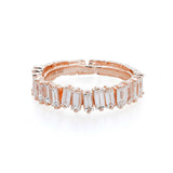 Baguette Diamond Band