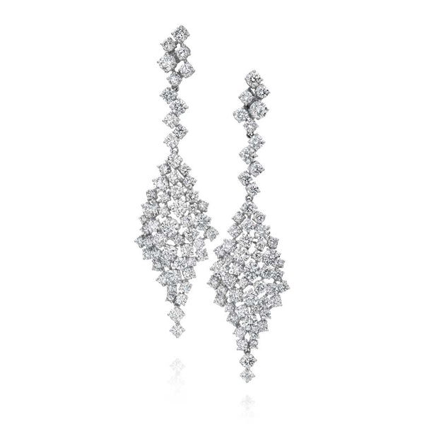 Diamond Waterfall Earrings