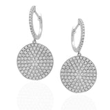 Hanging Disc Earring