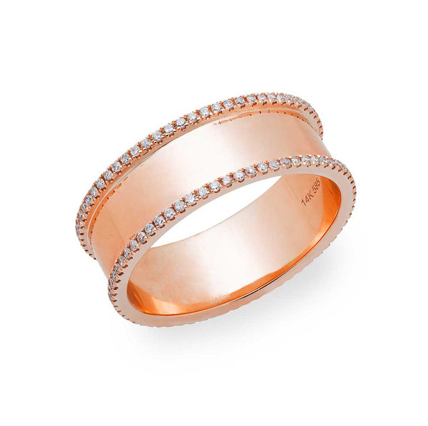 High Polish Stacking Ring