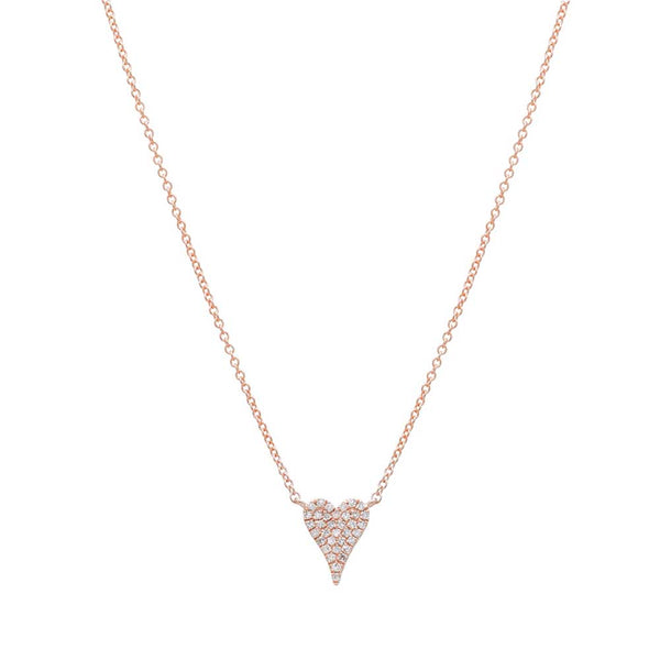 Mini Diamond Heart Necklace