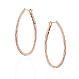 Pear Shaped Hoops